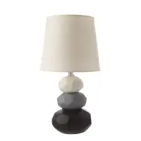 Настольная лампа с абажуром RISALUX &laquo;Маркета&raquo;, Е14, 40 Вт, 18&times;18&times;33.5 см