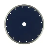Диск алмазный отрезной ТУНДРА, сплошной, мокрый рез, 230&times;22 мм
