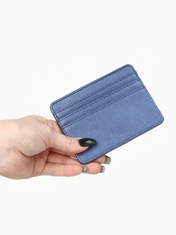 Картхолдер, цвет синий