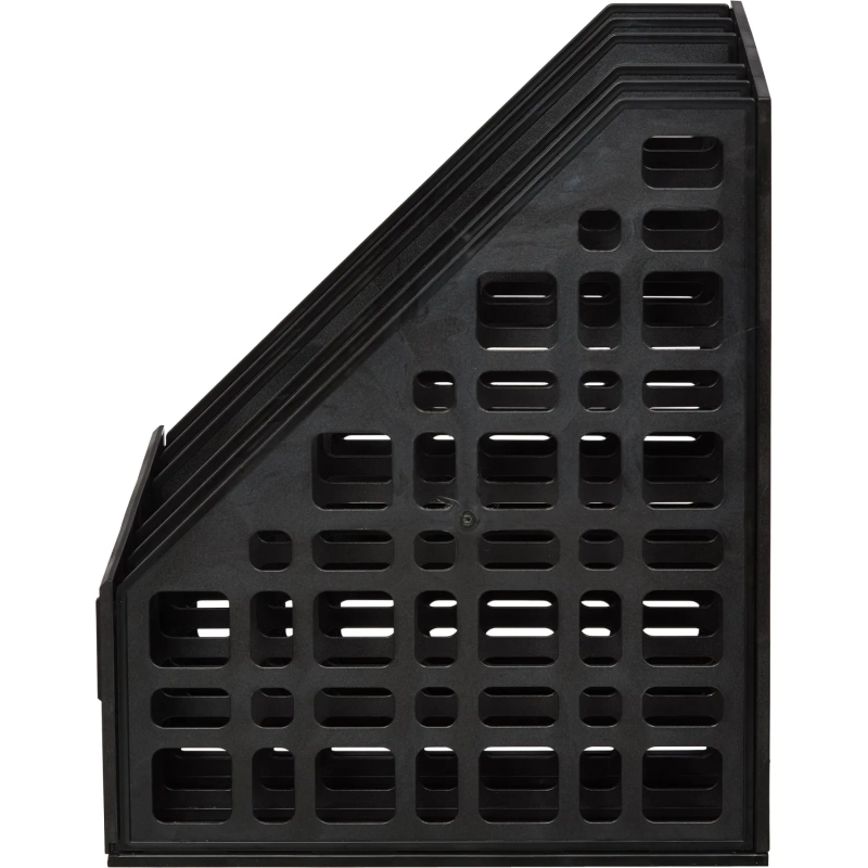 Лоток вертикальный сборный вертикальный 5 отделений черный ЛТ85