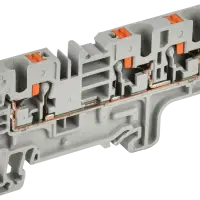 ARMAFIX Клемма пружинная Push-in CP-MC 3 вывода 4мм2 серая IEK