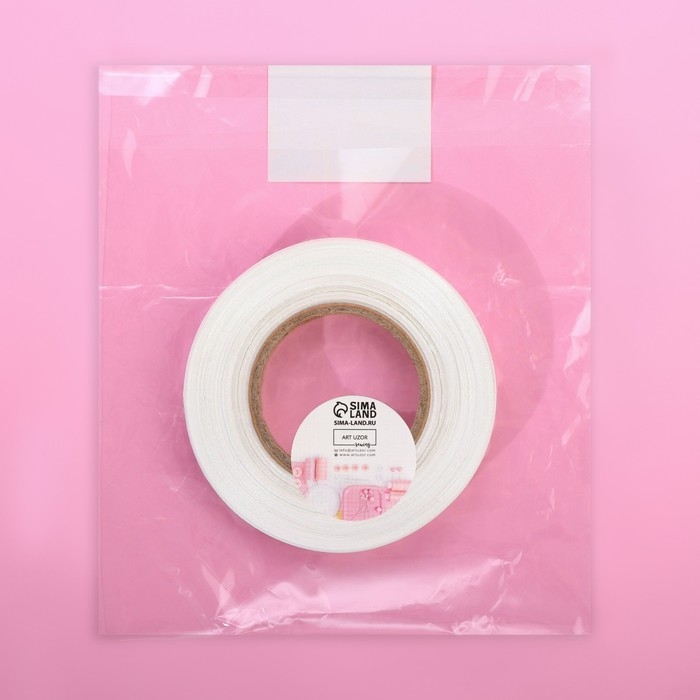 Размерник сатиновый, «M», 1000 шт, 12 мм, 30 м, цвет белый Размерник сатиновый, «M», 1000 шт, 12 мм, 30 м, цвет белый