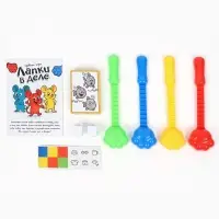 Настольная игра &laquo;Лапки в деле&raquo;, 2 в 1, 5+