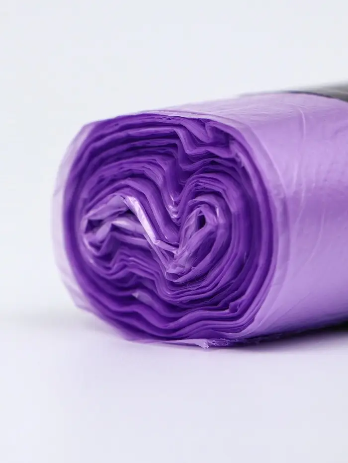 Мешки для мусора в рулоне ароматизированные UpakLand 60 л, лаванда ПНД, толщ 10 мкм, 20 шт.