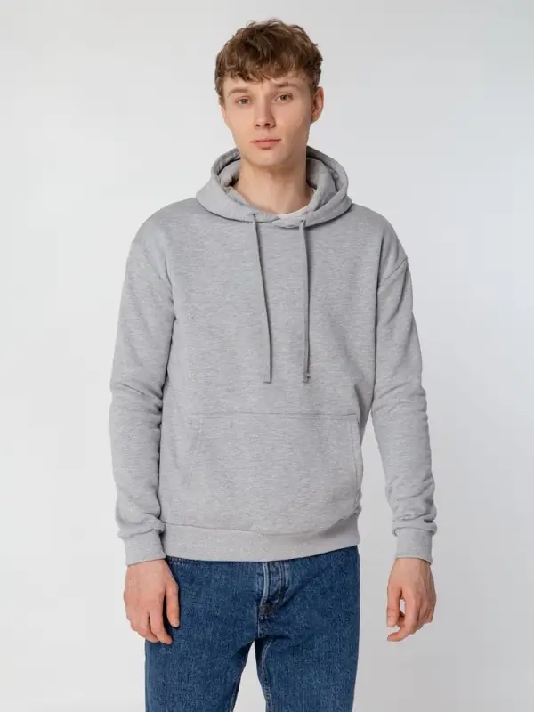 Худи Kirenga Heavy 2.0, серый меланж, размер XS