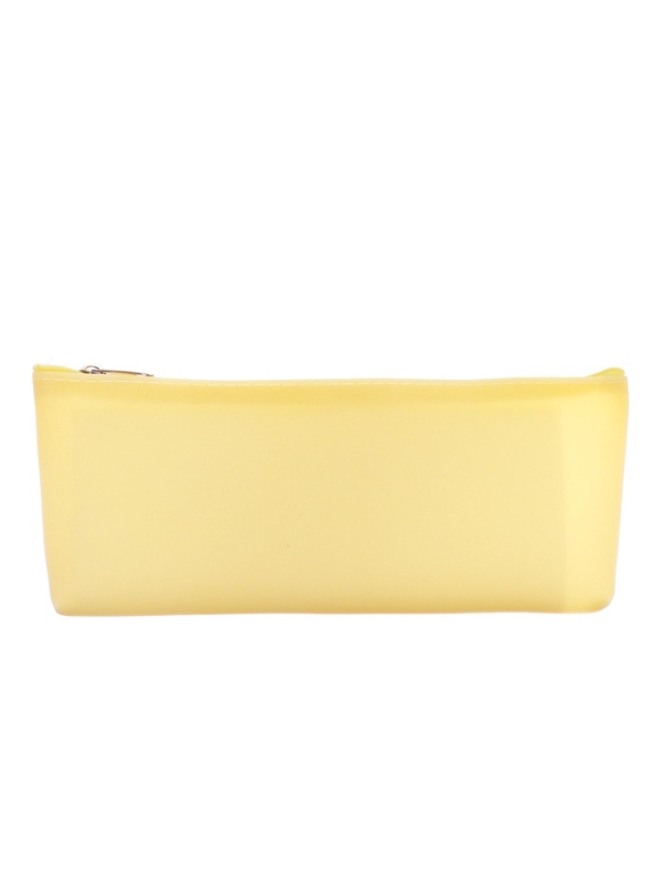 Пенал школьный на молнии Зоопарк  Жёлтый Пенал школьный на молнии Зоопарк  Жёлтый