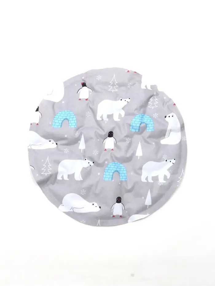 Коврик охлаждающий (гель),35&times;35 см, серый