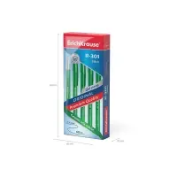 Ручка гелевая R=301 Original Gel, узел 0.5 мм, чернила зелёные, длина линии письма 600 метров