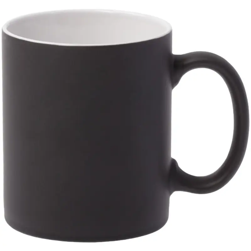 Кружка Promo матовая, черная Кружка Promo матовая, черная