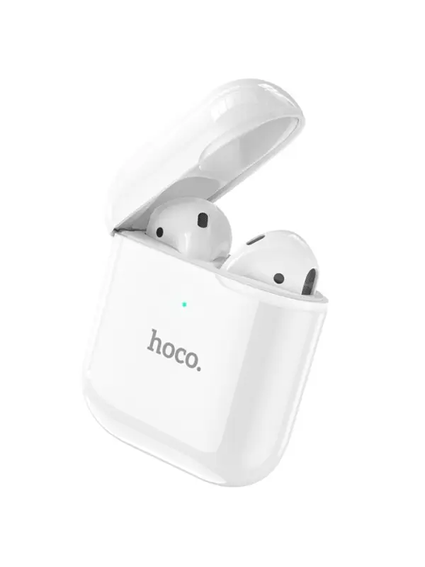 Наушники беспроводные Hoco EW06, TWS, вкладыши, Bluetooth 5.1, 35/300 мАч, белые