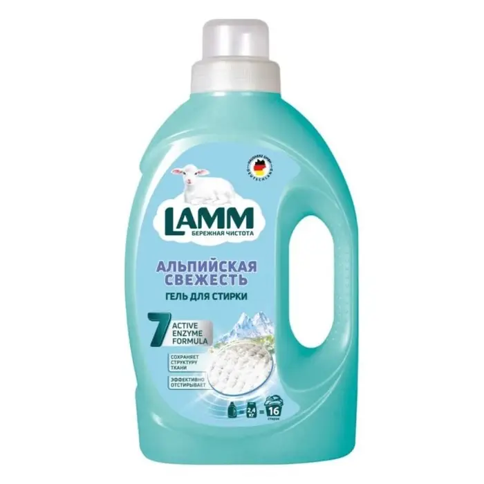 Гель для стирки Lamm «Альпийская свежесть», 1.04 л Гель для стирки Lamm «Альпийская свежесть», 1.04 л