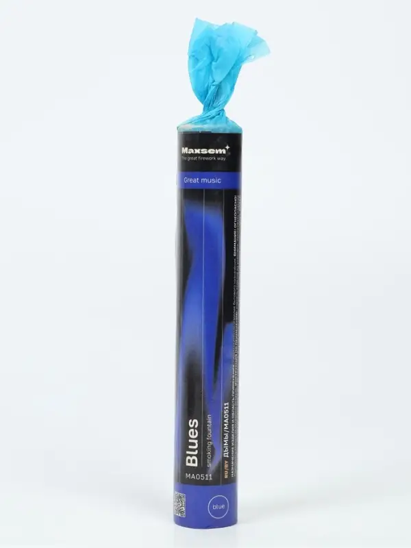 Цветной дым, заряд 0.8 дюйма, ОПТИ, 60 сек, цена за 1 шт., микс из 5 шт. с ручкой