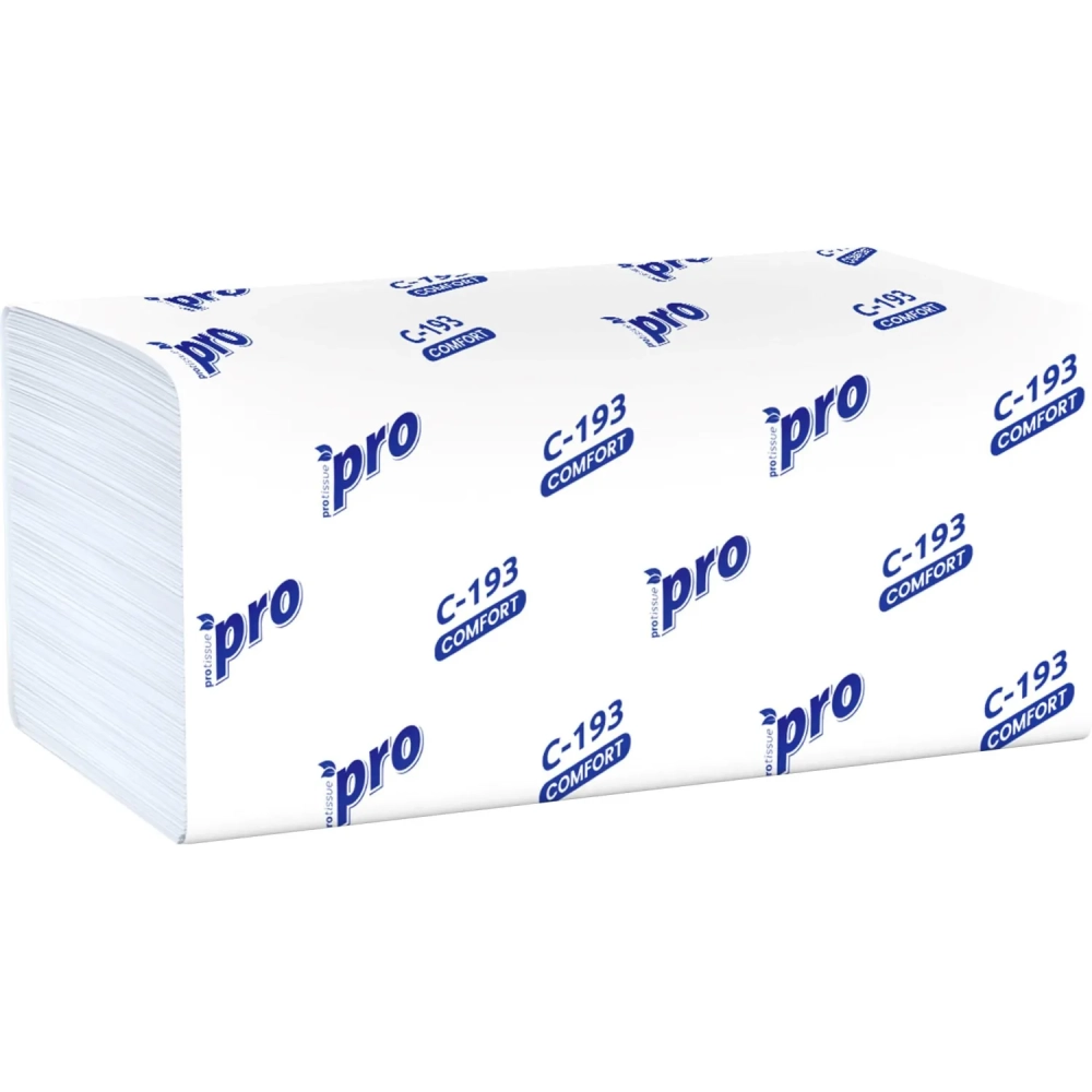 Полотенца бумажные д/держ.PRO 1сл 250л/пач 20пач/кор V-слож.C193