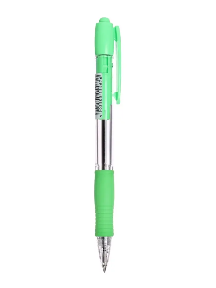 Ручка шариковая Pilot. Super Grip, автоматическая, синий стержень BPGP-10R-F (SG), узел 0.7 мм, на масляной основе, резиновый упор