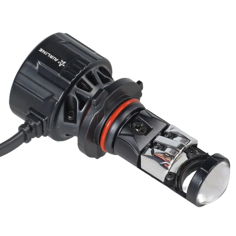 Лампа светодиод. HB3/HB4 ECO LENS, 45Вт, 5700Лм (2850Лм x 2), 6500К, 12/24В, кмпл.2 шт.