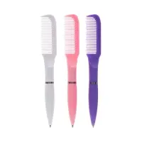 Ручка-прикол Calligrata &laquo;Расчёска&raquo;, поворотная, синий стержень, шариковая, МИКС