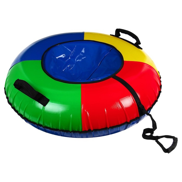 Тюбинг-ватрушка Winter Star, диаметр чехла 100 см, цвета МИКС Тюбинг-ватрушка Winter Star, диаметр чехла 100 см, цвета МИКС