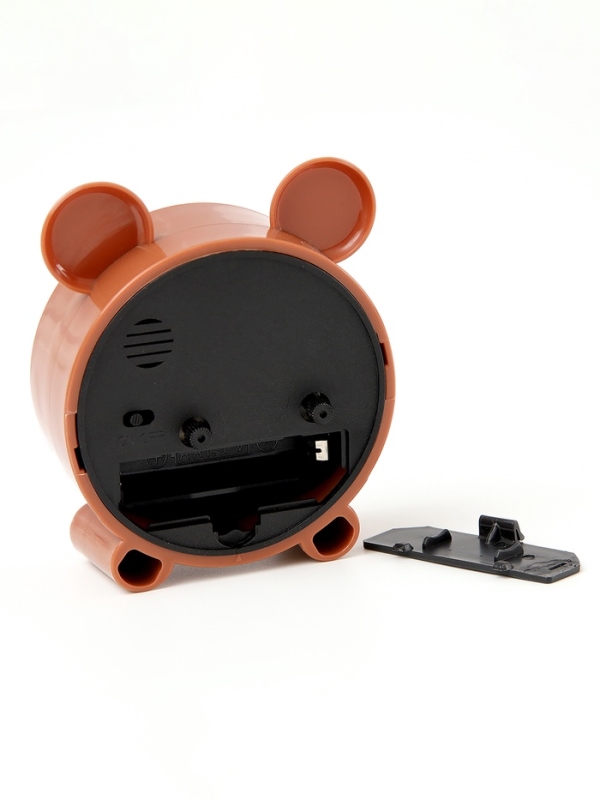 Часы будильник настольные детские «Мишка», 8×8.7 см Часы будильник настольные детские «Мишка», 8×8.7 см