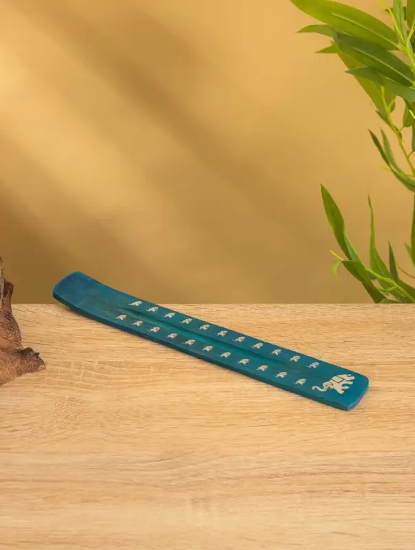 Подставка под благовония  Подставка под благовония "Слон" дерево 25,5 см, МИКС