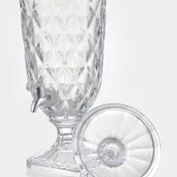 Диспенсер для напитков Magistro &laquo;Восторг&raquo;, 3 л, 17&times;17&times;47 см, стекло