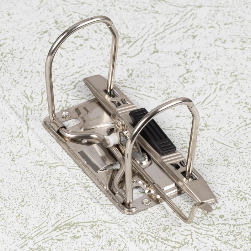 Папка-регистратор 75мм Attache А4, красная, РР/бумага, без мет. уголка