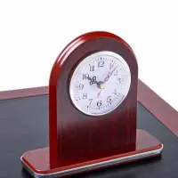 Набор настольный 7 в1 (карандашница, подставка для ручек, визитница, часы Д-009, этажерка, нож, подставка)