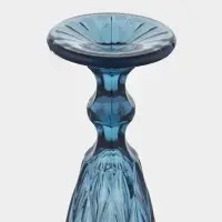 Набор бокалов из стекла для шампанского Magistro &laquo;Круиз&raquo;, 160 мл, 7&times;20 см, 6 шт., синий