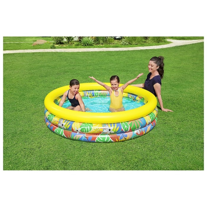 Бассейн надувной «Гиппо», 168 х 38 см, 51203 Бассейн надувной «Гиппо», 168 х 38 см, 51203