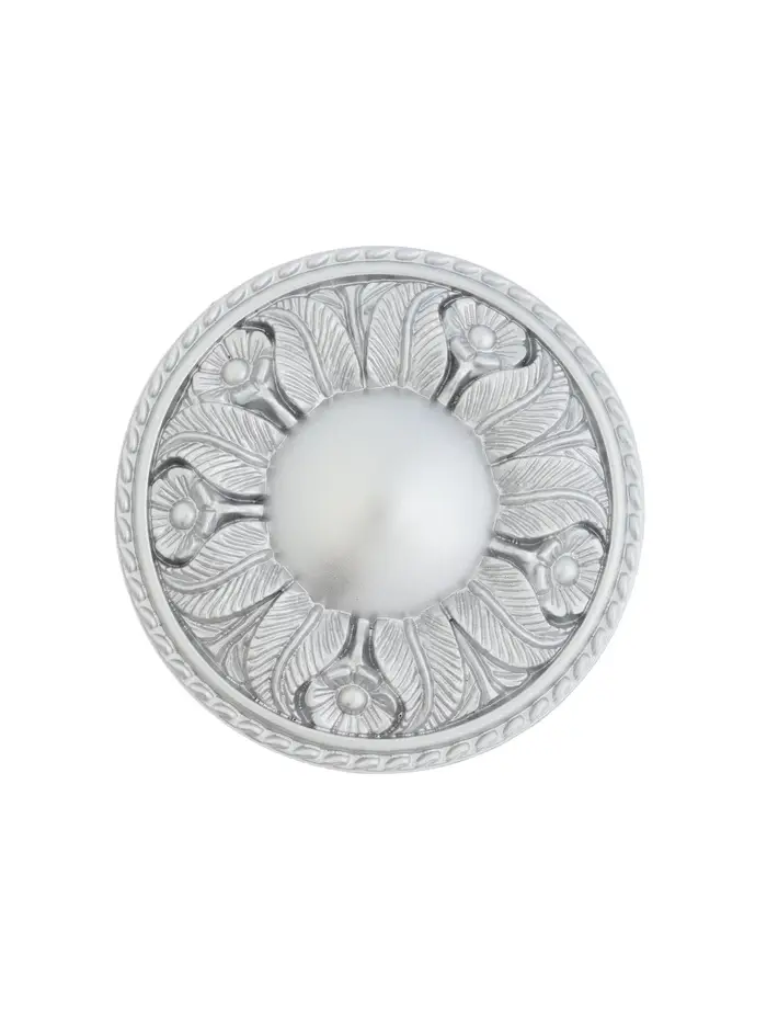 Держатель для штор CAPPIO KS031, d=95 мм, цвет серебро, 2 шт.