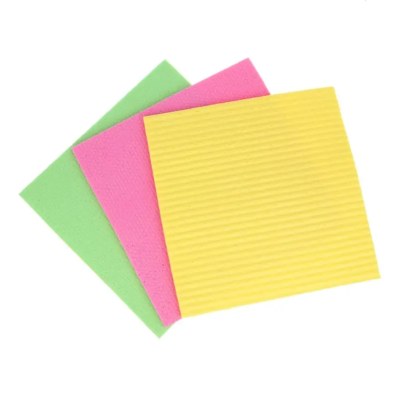 VETTA Набор многоразовых салфеток 3 шт., целлюлоза, 14х15 см