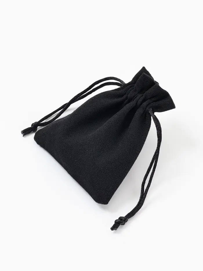 Набор мешочков подарочных 50 шт. &laquo;Хлопок&raquo;, 10&times;12 см, цвет чёрный (10832334)