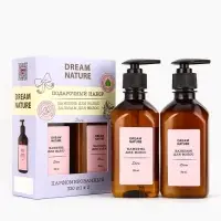 Подарочный набор женский DREAM NATURE Diva: шампунь для волос и бальзам для волос по 330 мл