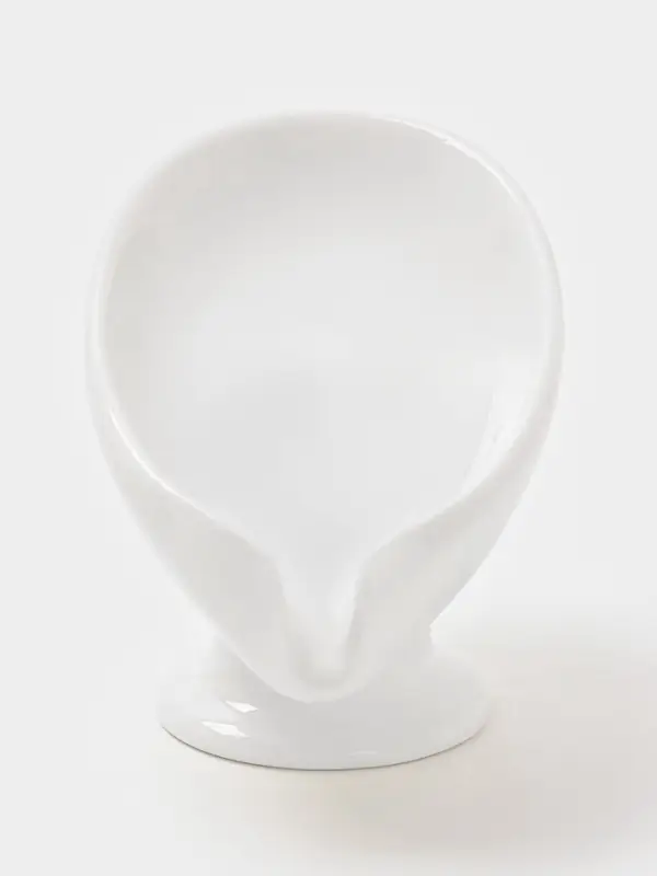 Мыльница Essence, керамика, белая