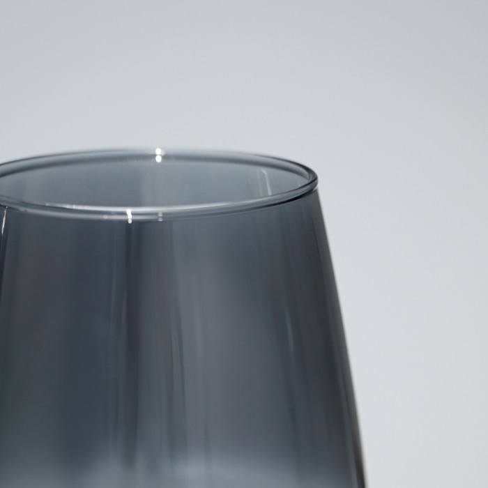 Набор стеклянных бокалов для вина «Серебряная дымка», 270 мл, 4 шт Набор стеклянных бокалов для вина «Серебряная дымка», 270 мл, 4 шт