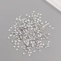 Звездочки для декора, металлические, 300 шт., 0.6&times;0.6 см