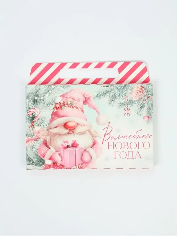Подарочный набор в портфеле «Волшебного нового года», ежедневник А5, магнитные закладки и ручка Подарочный набор в портфеле «Волшебного нового года», ежедневник А5, магнитные закладки и ручка