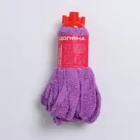 Насадка для швабры ленточная Доляна &laquo;Юбочка&raquo;, микрофибра, 28&times;7&times;7 см, МИКС