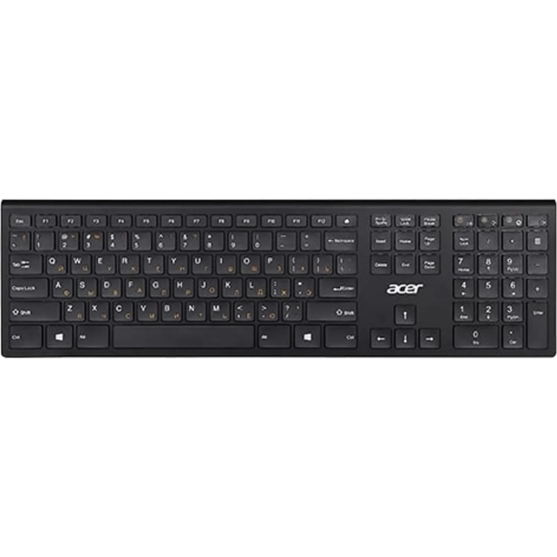 Клавиатура Acer OKR020 Wireless, черный