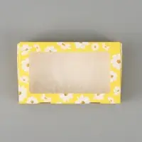 Коробка подарочная с окном &laquo;Только тебе&raquo;, 20&times;12&times;4 см, самосборная