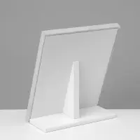 Подставка под кольца QF, 50 мест, флок, 20&times;10&times;25 см, серая