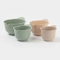 Набор ёмкостей для миксера Martika, 4 шт.: 1.4, 1.9, 2.6, 3.6 л, МИКС