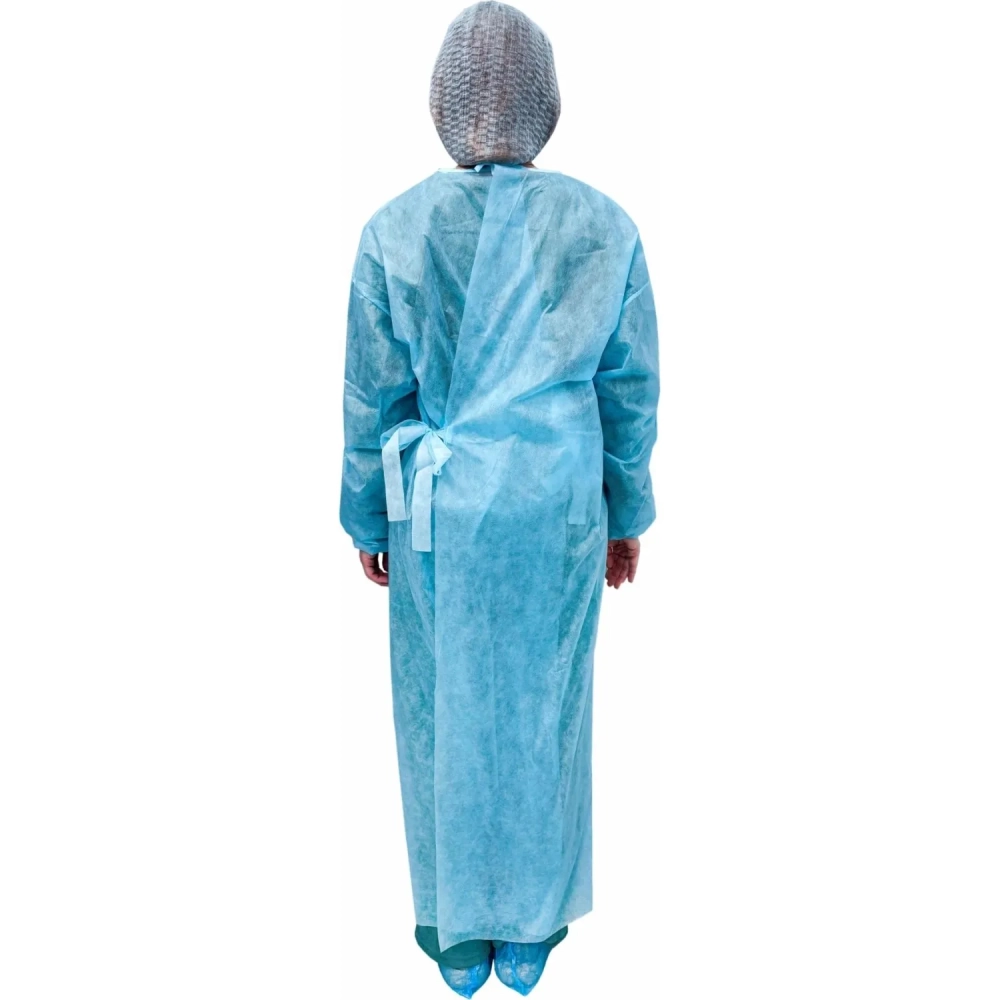 Халат хирург. стер, ЕВРО, рук.манжет, дл.140 см,р.48-54,пл.25,,1шт,5359/1