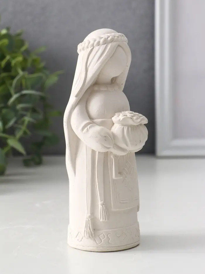 Фигура «Денежная берегиня», 14×6×6 см, натуральный