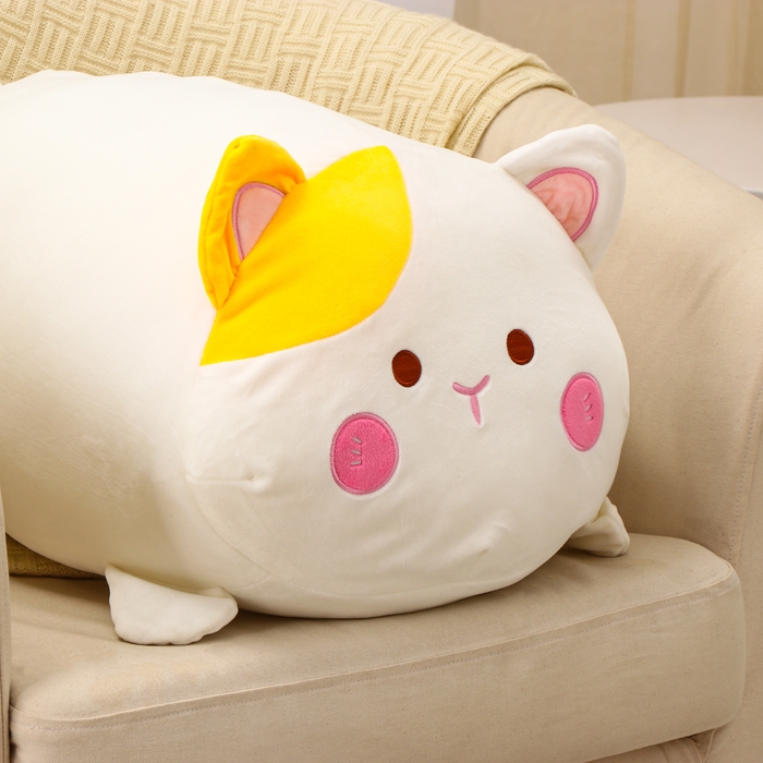 Мягкая игрушка «Кот», 70 см, цвет бежевый Мягкая игрушка «Кот», 70 см, цвет бежевый