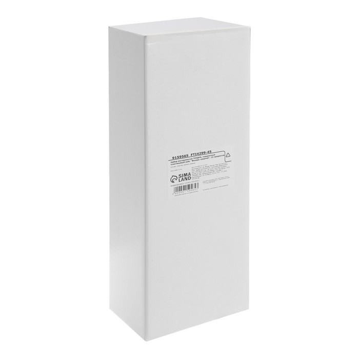 Набор инструментов ТУНДРА, подарочный пластиковый кейс Набор инструментов ТУНДРА, подарочный пластиковый кейс "Фонарь средний", 15 предметов