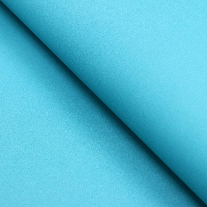 Бумага крафт двустороняя, синий  0,68 х 10 м