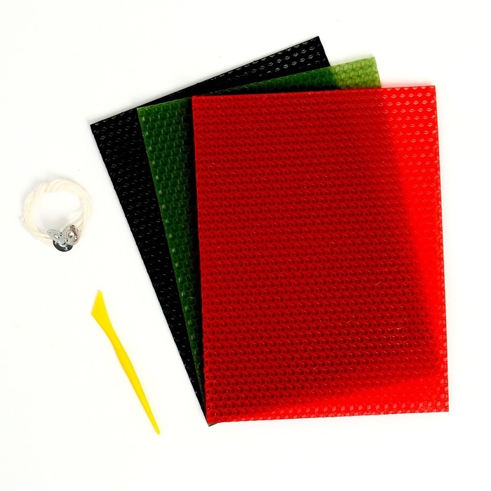 Свеча своими руками на хэллоуин. Создание магических свечей из вощины «Набор №1», набор для творчества Свеча своими руками на хэллоуин. Создание магических свечей из вощины «Набор №1», набор для творчества