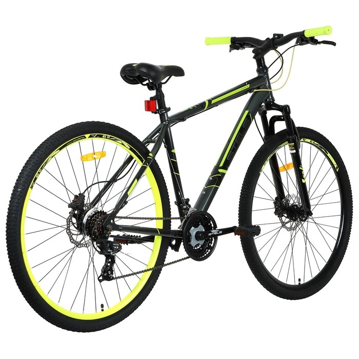 Велосипед 29" Stels Navigator-900 D, F020, цвет серый/жёлтый, р. 17.5"