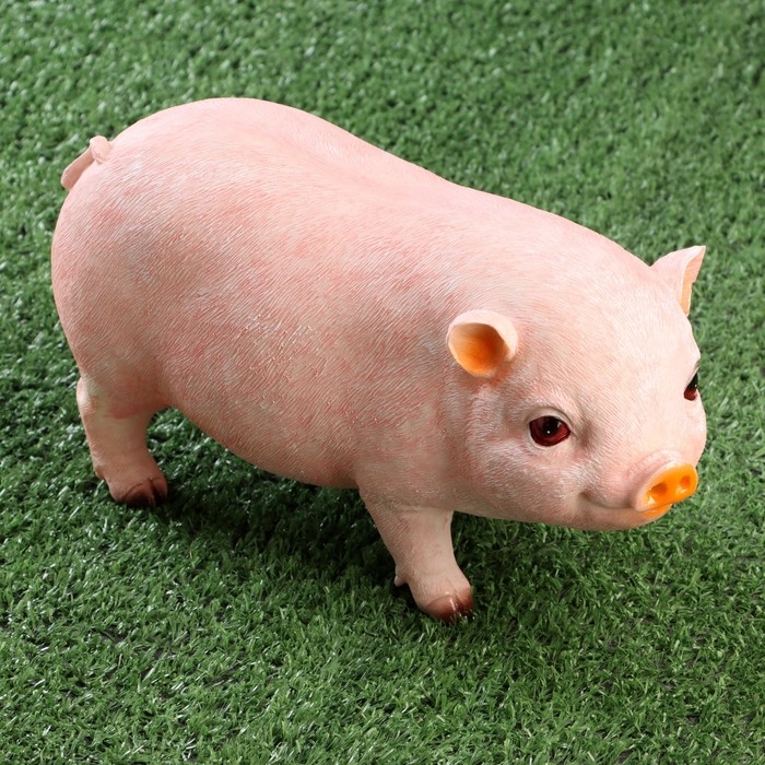 Садовая фигура  Садовая фигура "Поросенок" 12х10х16см  МИКС
