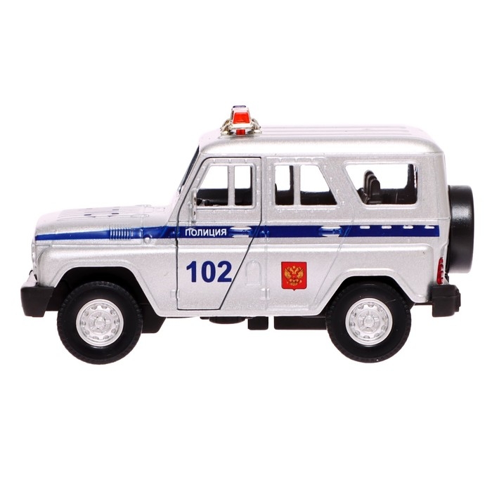 Игровой набор «Гараж полицейского участка с УАЗ Хантер», 22 см, ворота, световые и звуковые эффекты Игровой набор «Гараж полицейского участка с УАЗ Хантер», 22 см, ворота, световые и звуковые эффекты